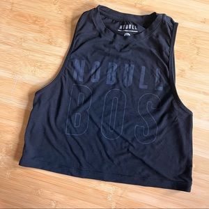Nobull women muscle tank bos black xs